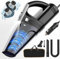 Car Vacuum Portable Cleaner with 7000PA Suction - Compact Corded