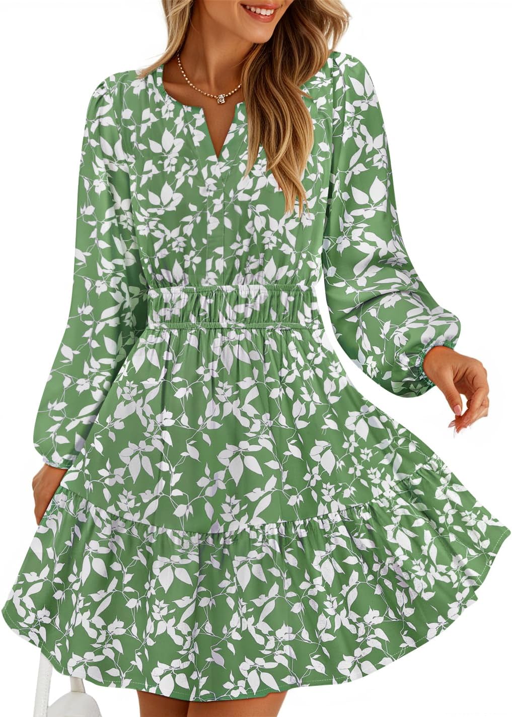 ZESICA Fall Wedding Guest Dresses for Women with Pockets