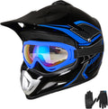ILM Youth Kids Dirt Bike Helmet DOT Off-Road - Secure Fit for Riders