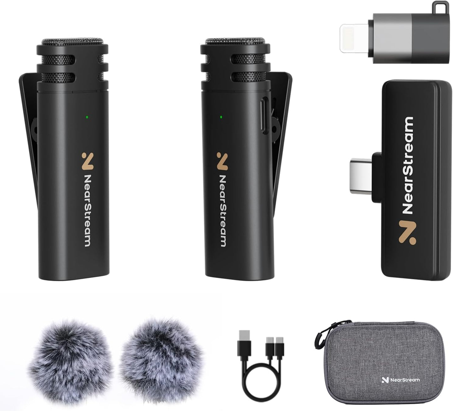 NearStream: Hi-Fi Wireless Lapel Mic - Crystal Clear Sound!