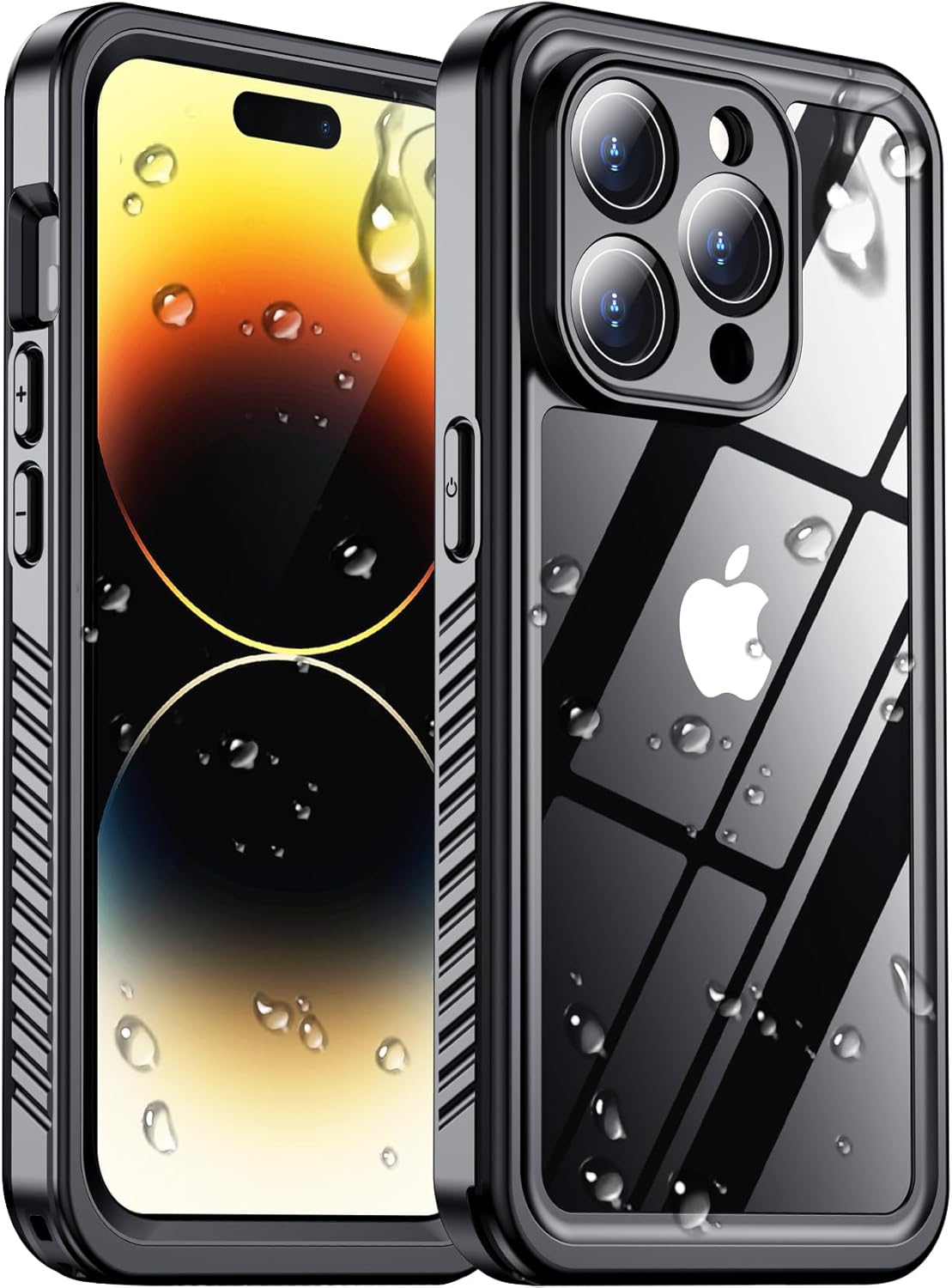 2024 New Waterproof Case for iPhone 14 Pro with Screen Protector