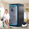 ZONEMEL Portable Steam Sauna - Home Relaxation 4L Steamer