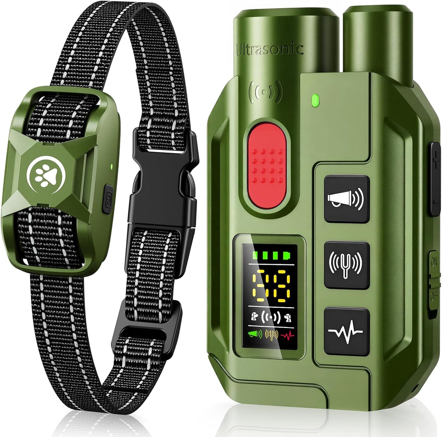 Dog Shock Collar with Remote 3300ft Range Waterproof Rechargeable