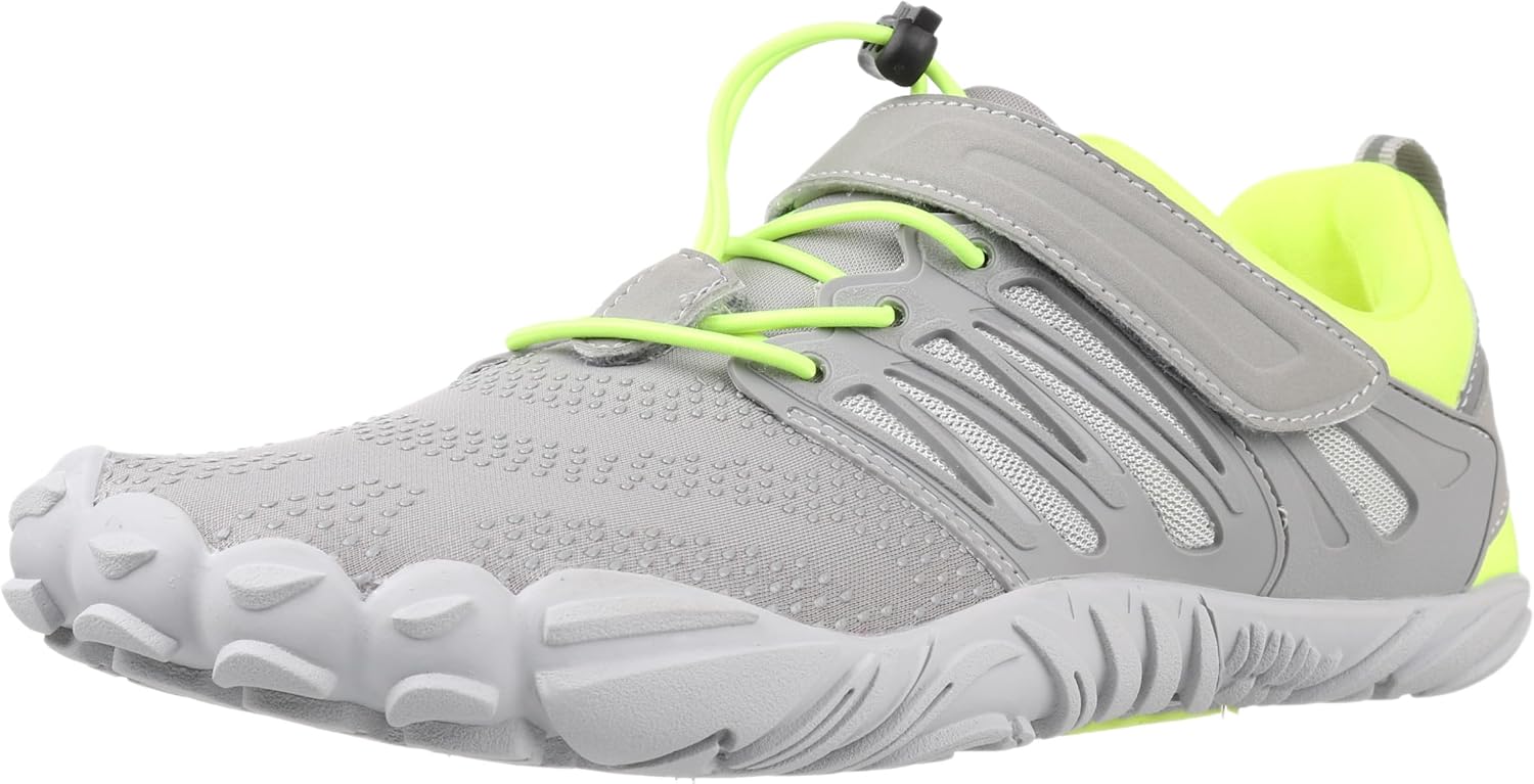 WHITIN Men's Minimalist Trail Runner with Wide Toe Box Design