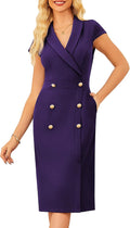 GRACE KARIN Women Work Bodycon Dress Midi - Professional Fit