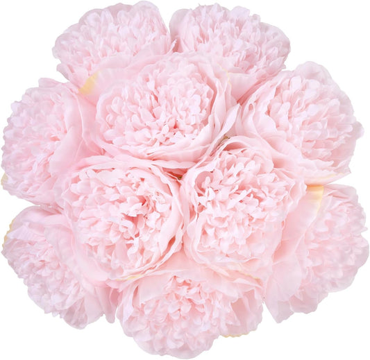 Artificial Peony Silk Flower Heads for Home and Wedding Decor