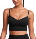 CRZ YOGA Butterluxe Sweetheart Longline Sports Bra - Soft Low-Impact