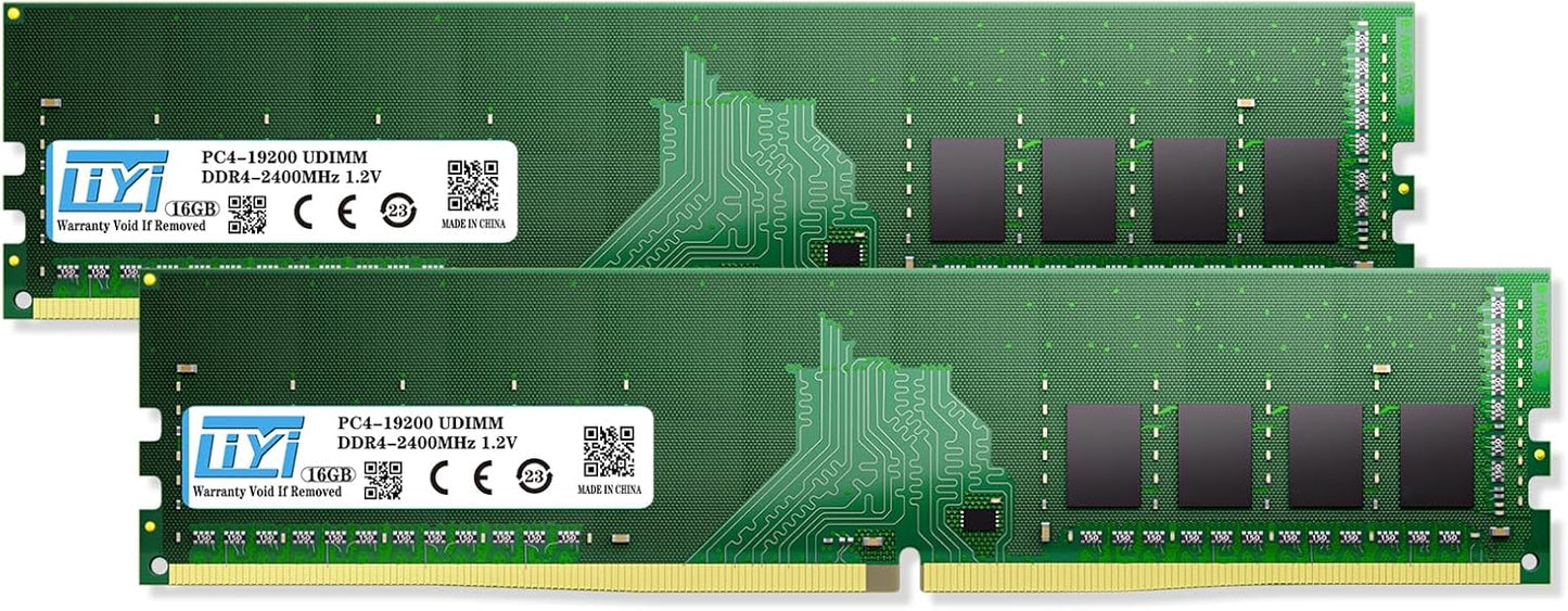 LIYI DDR4 32GB 2400MHz Desktop RAM Kit for High Performance