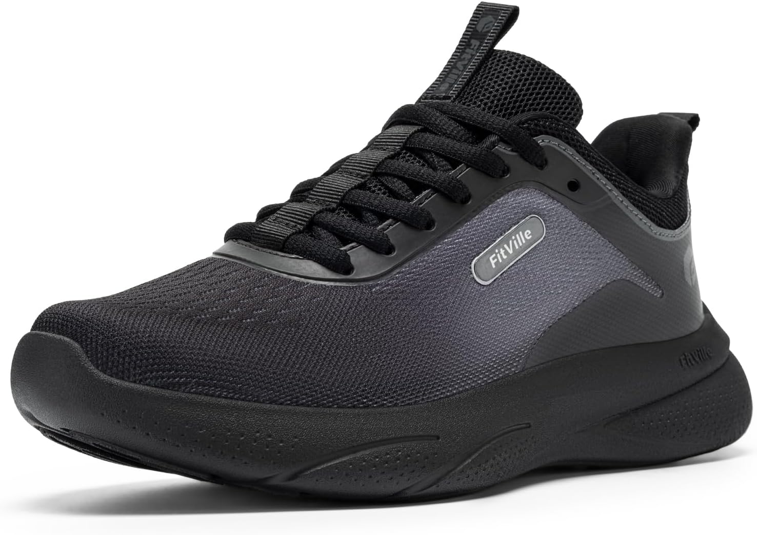 FitVille Extra Wide Shoes for Women - Comfortable Slip On Sneakers