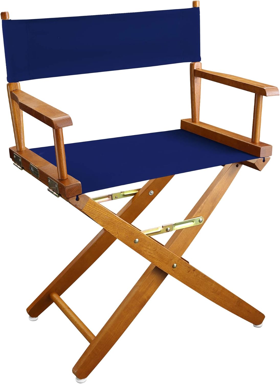 Extra-Wide Premium 18in Director's Chair with Mission Oak Frame