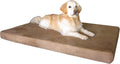 Jumbo Orthopedic Memory Foam Dog Bed for Large Dogs, 55 in