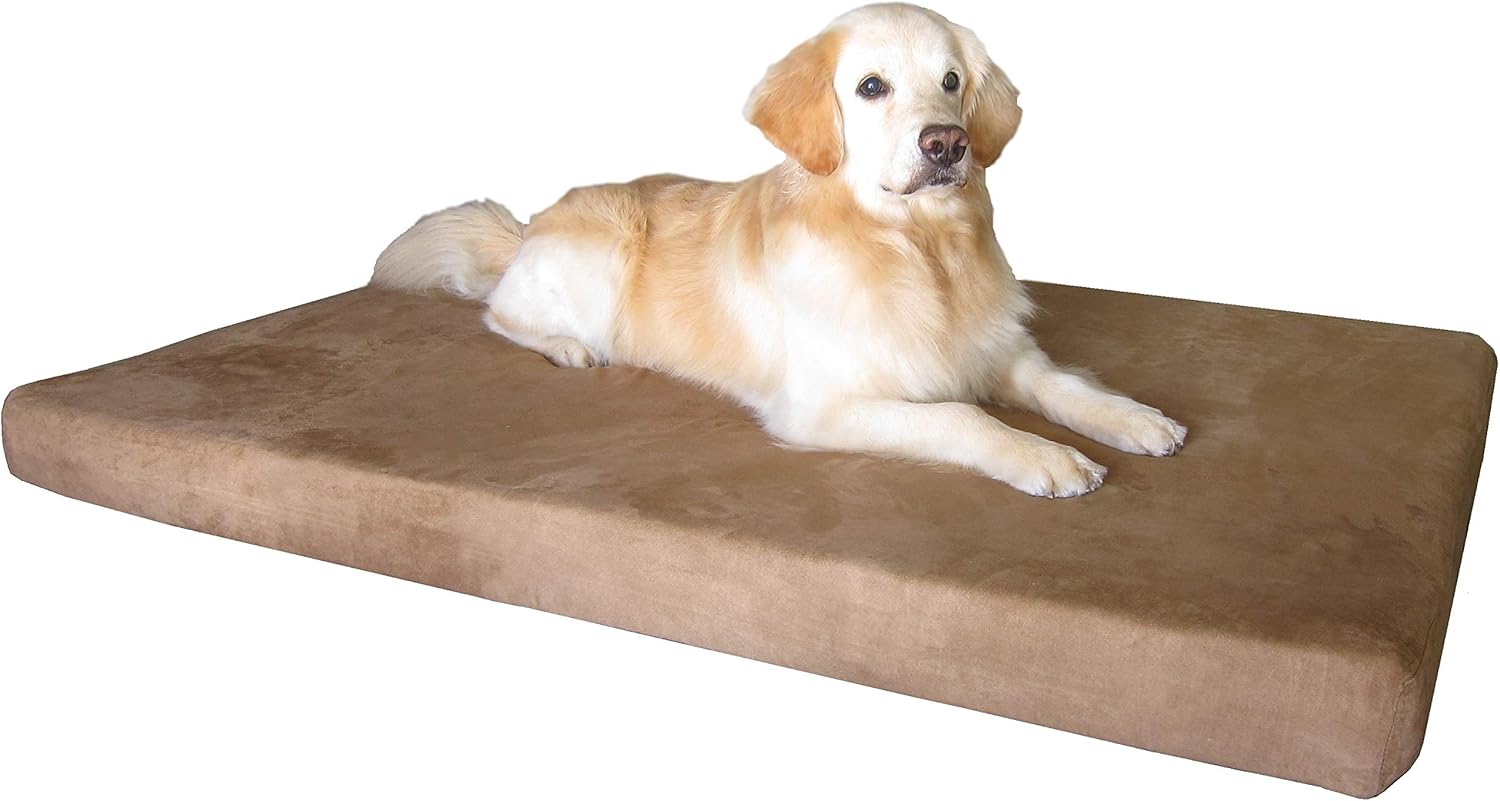 Jumbo Orthopedic Memory Foam Dog Bed for Large Dogs, 55 in