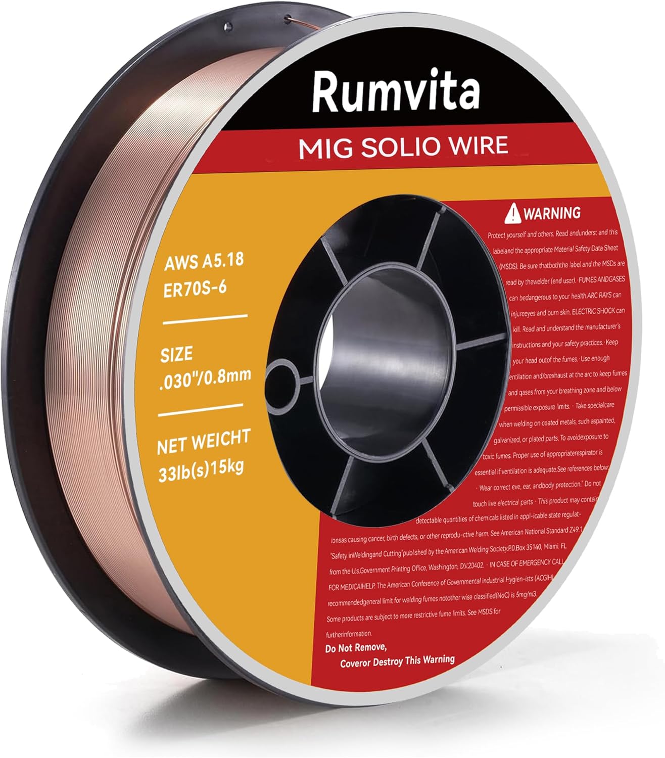 ER70S-6 MIG Welding Wire for Smooth, Low Splatter Welds