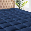 Full Size Mattress Pad Cooling Quilted Topper - Deep Pocket Fit