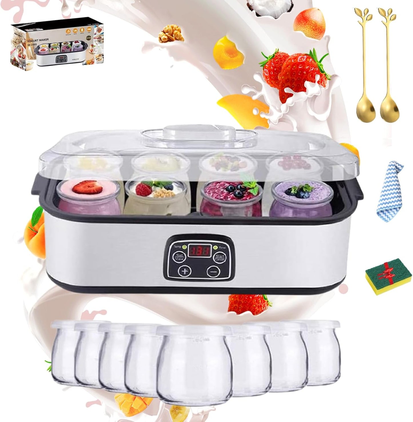 1400ml Probiotic Yogurt Maker for Gut Health