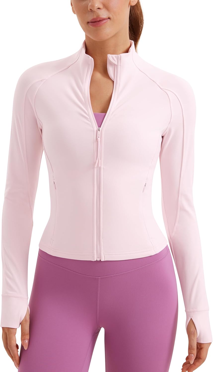 CRZ YOGA Butterluxe Waist Length Jackets for Women Review