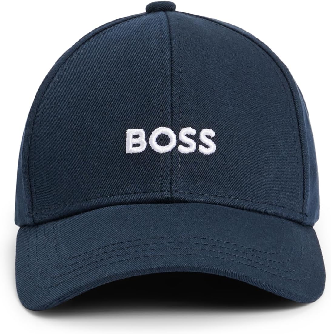 BOSS Men's Bold Center Logo Twill Cap for Stylish Comfort