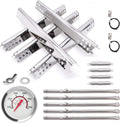 Stainless Steel 5-Burner Grill Replacement Kit for Charbroil