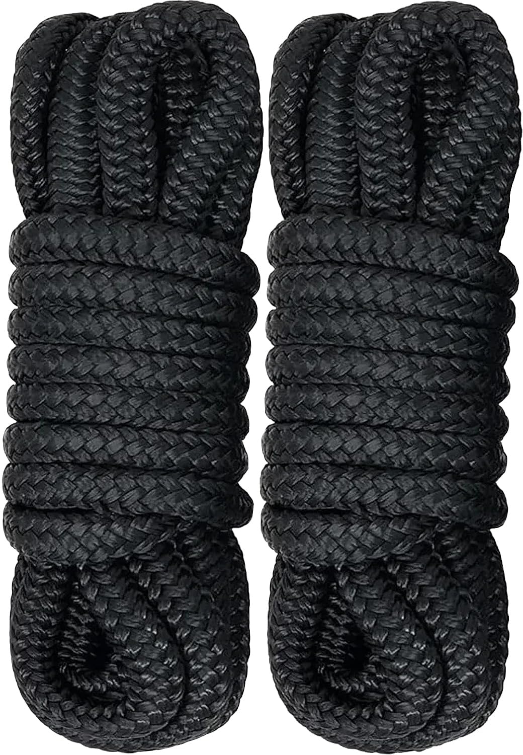 PACTHSD 2 Pack 5/8in x 25ft Dock Lines for Secure Mooring