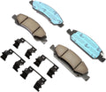 ACDelco Gold Ceramic Front Disc Brake Pad Kit for Reliable Stopping