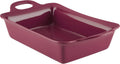 Rachael Ray 9 in x 13 in Rectangular Stoneware Baker - Durable