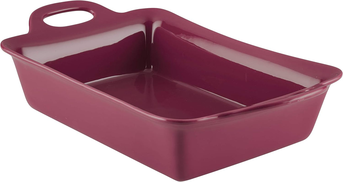 Rachael Ray 9 Inch x 13 Inch Rectangular Stoneware Baker Review