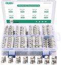120PCS Fuel Line Clamp Assortment Kit for Automotive Needs