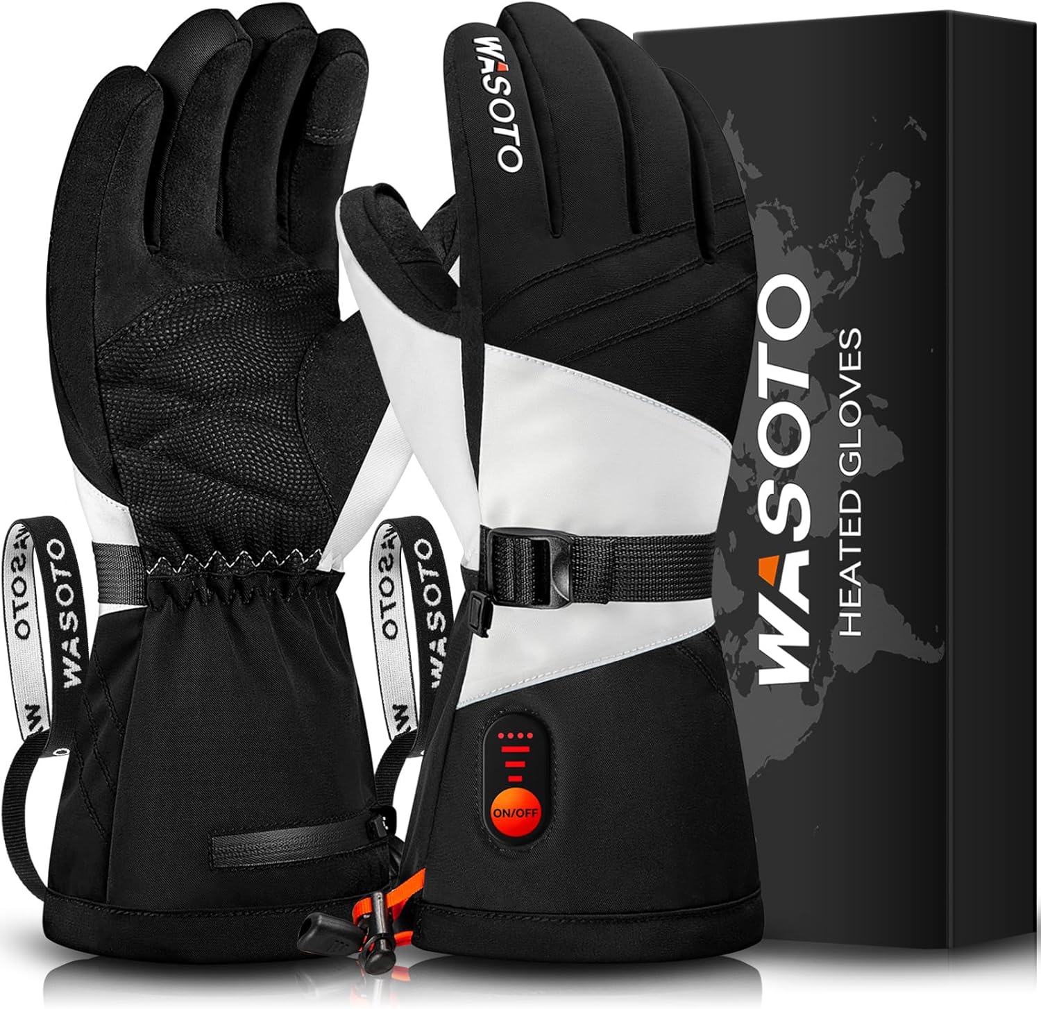 Heated Gloves for Men Women 7.4V Battery Rechargeable Touchscreen