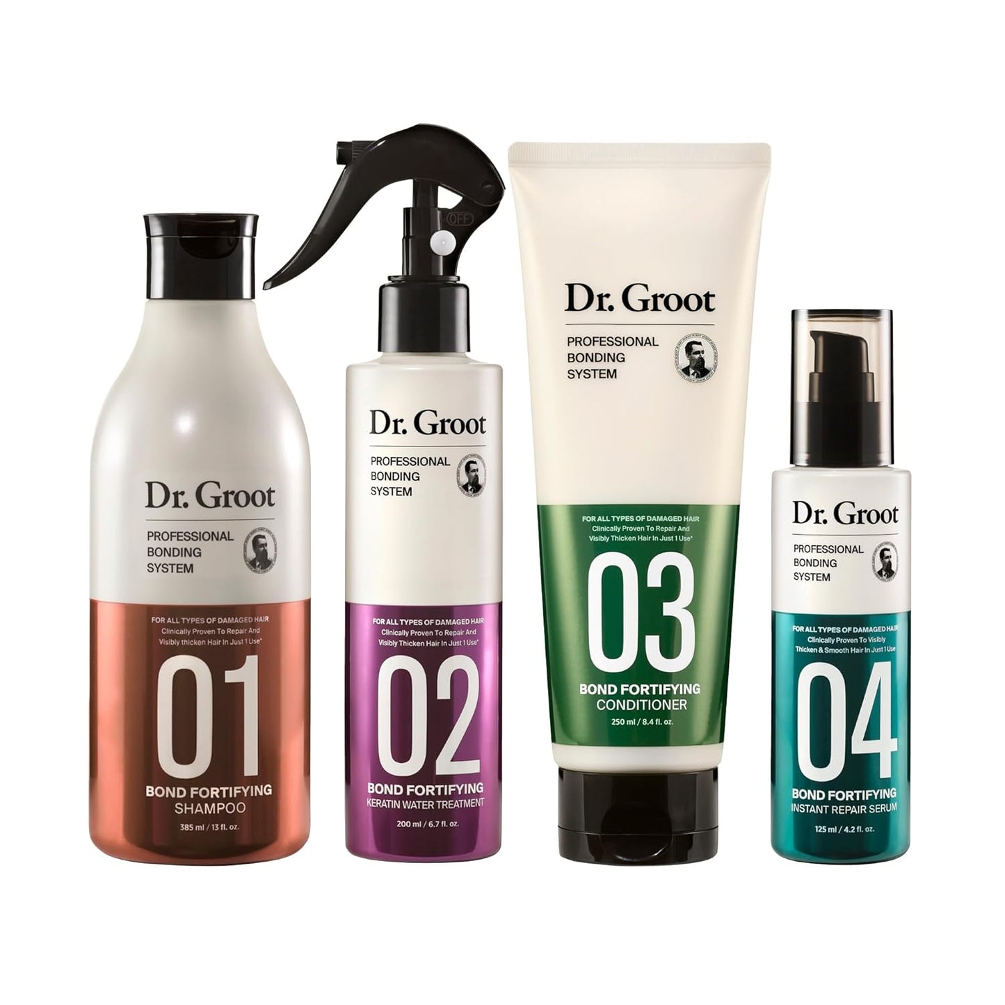 Repair & Strengthen Hair Bundle - Keratin & Silk
