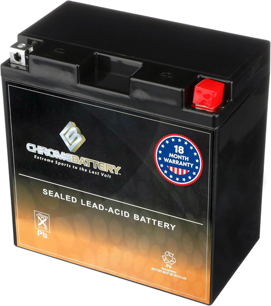 YB16CL-B 12V 240 CCA AGM Battery for Sea-Doo Jet Ski & ATV
