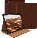 Case for iPad Pro 12.9 6th/5th/4th/3rd Gen - Brown PU Leather Cover