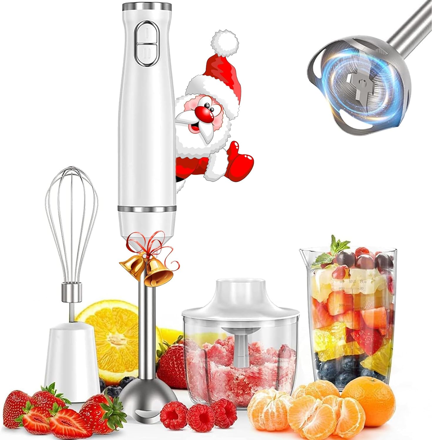 5-in-1 Hand Blender Set: Effortless Kitchen Mastery