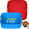 Nonstick Silicone Air Fryer Liners - No More Parchment Paper!