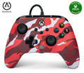 PowerA Enhanced Wired Controller for Xbox Series X|S - Red Camo