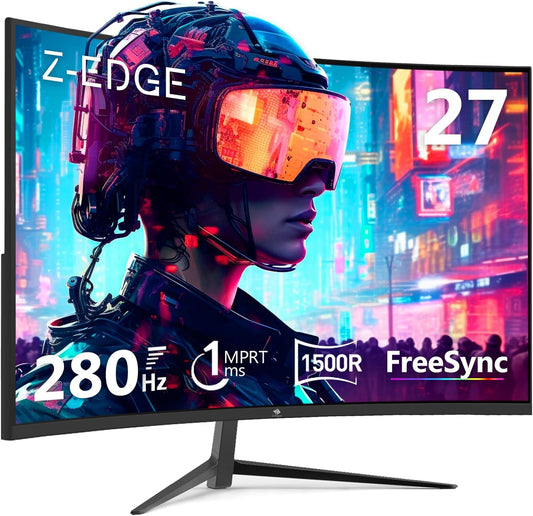 Immerse in Pure Speed: Z-Edge 27 Curved 280Hz Gaming Monitor