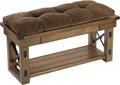 Klear Vu Corner Nook and Piano Bench Non-Slip Tufted Cushion - 27 in