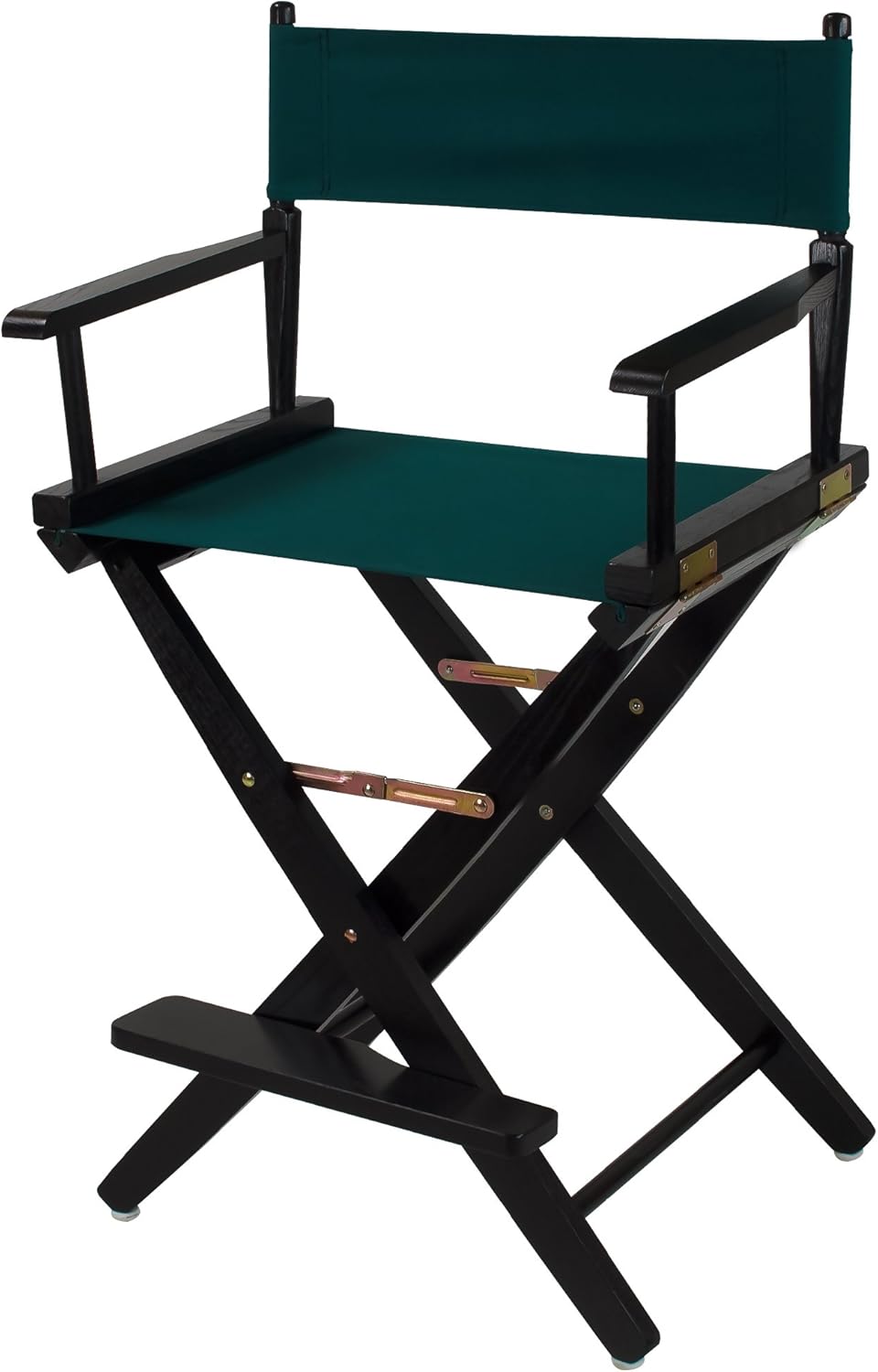 Extra-Wide Premium 24 in Director's Chair with Hunter Green Canvas