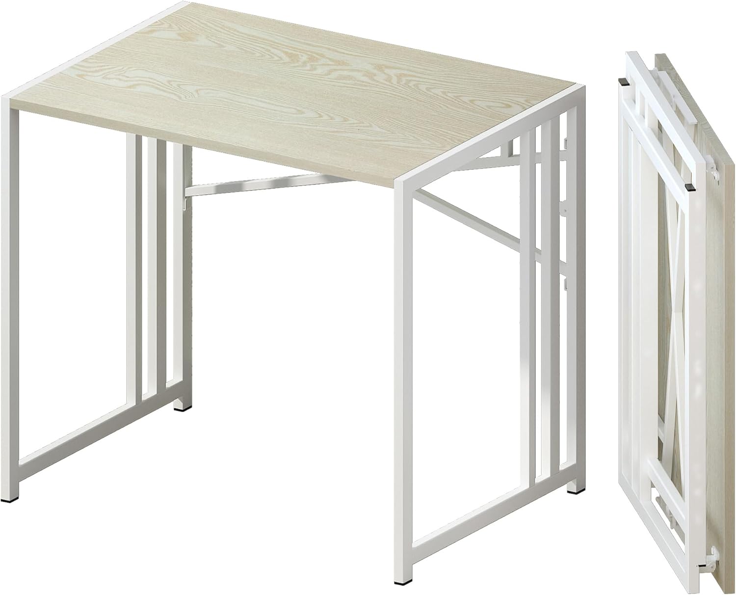 32 Inch Small Folding Desk for Gaming and Home Office Use