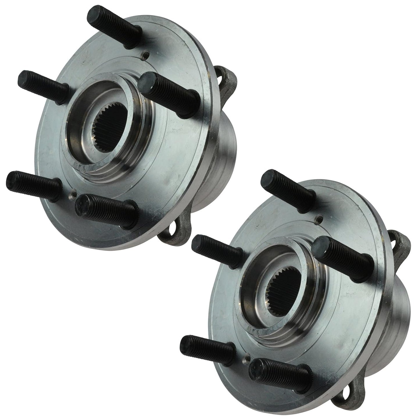 TRQ Front Wheel Bearing & Hub Assembly Set for Acura MDX & Honda Pilot