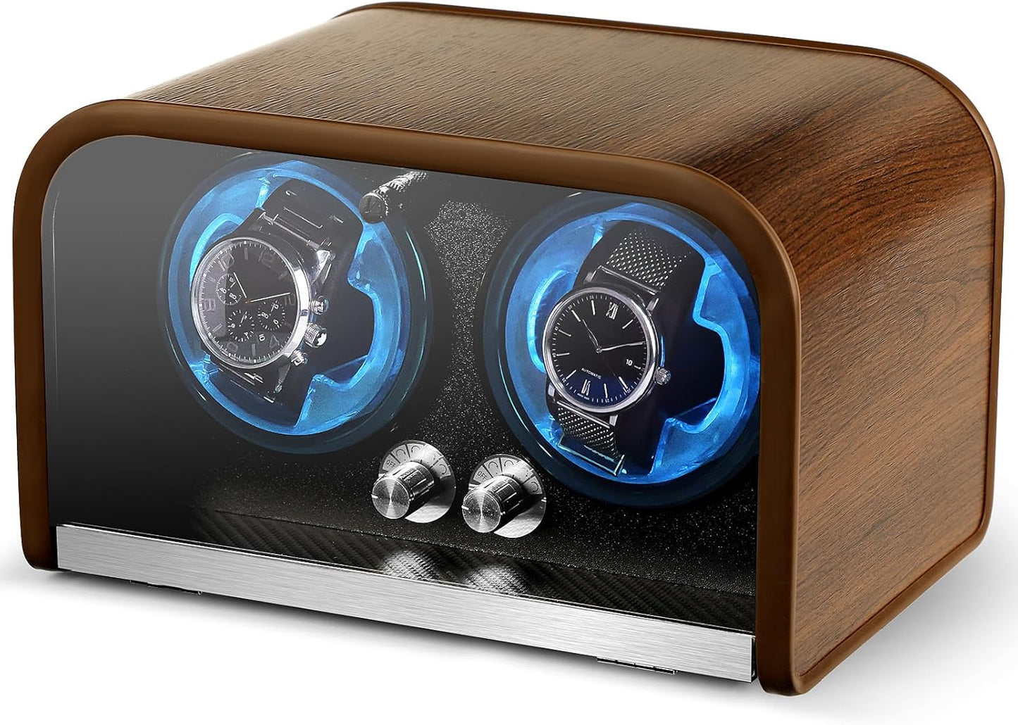 Silent Double Motor Watch Winder - Perfect Gift for Him! 