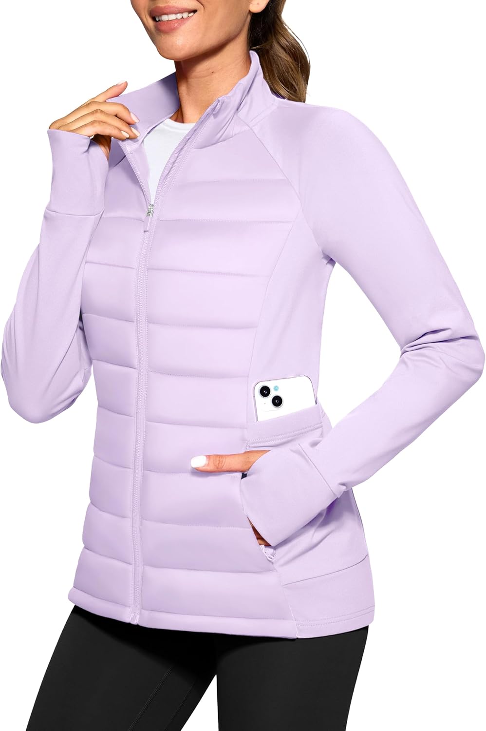G Gradual Women's Running Fleece Lined Jacket for Cold Weather