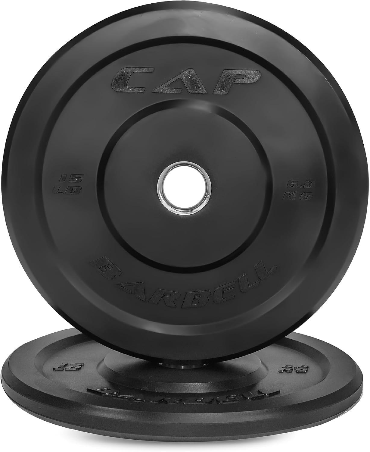 CAP Barbell Rubber Olympic Bumper Plate Set for Weightlifting