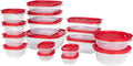 Rubbermaid EasyStore 34-Piece Food Storage Set - Durable Stackable