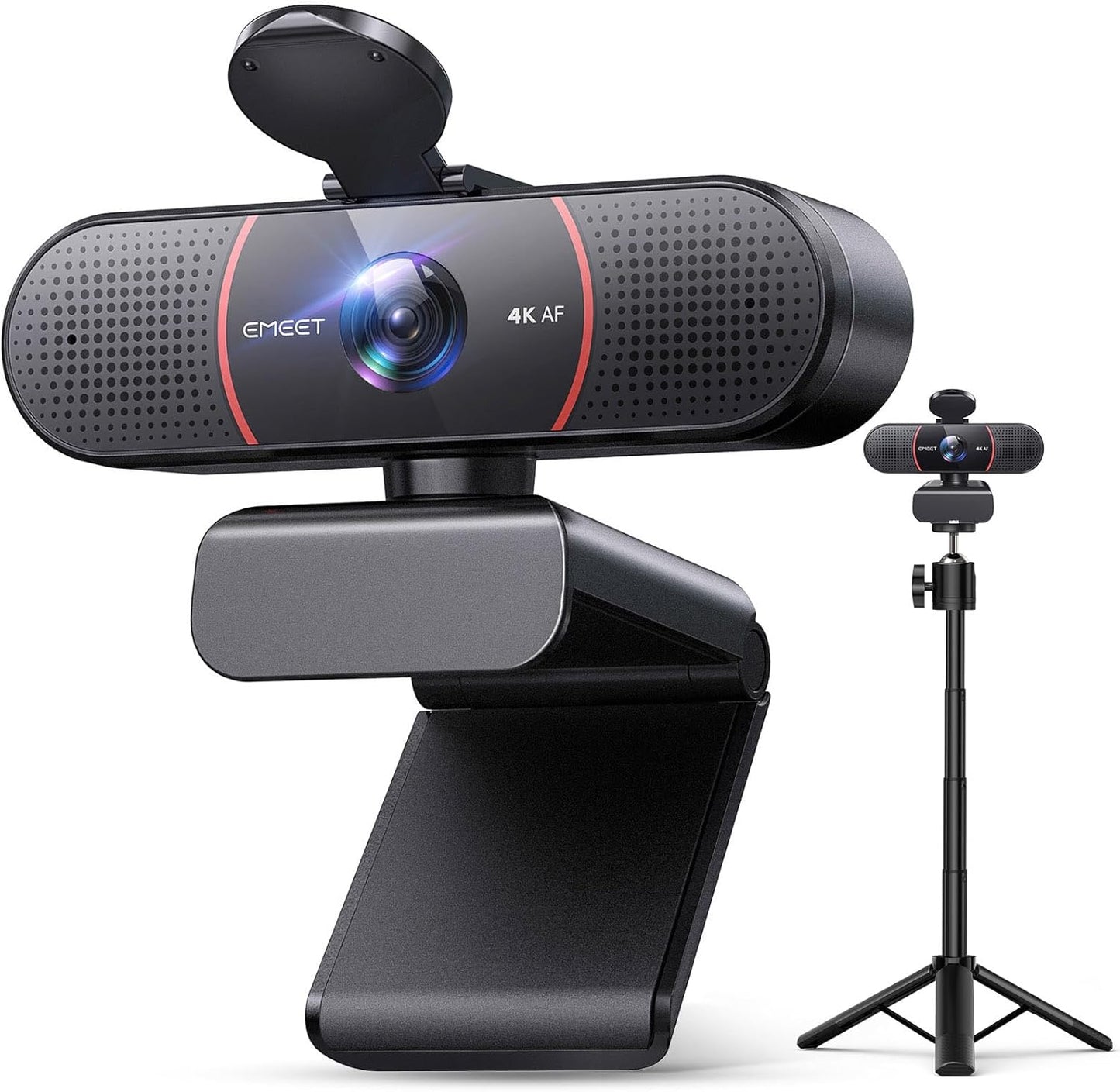 EMEET C960 4K Webcam with Tripod for Online Meetings