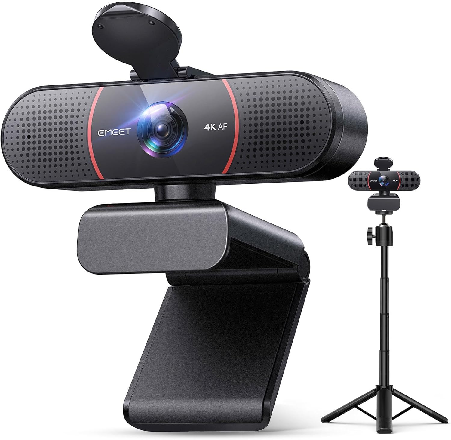 EMEET C960 4K Webcam with Tripod for Online Meetings