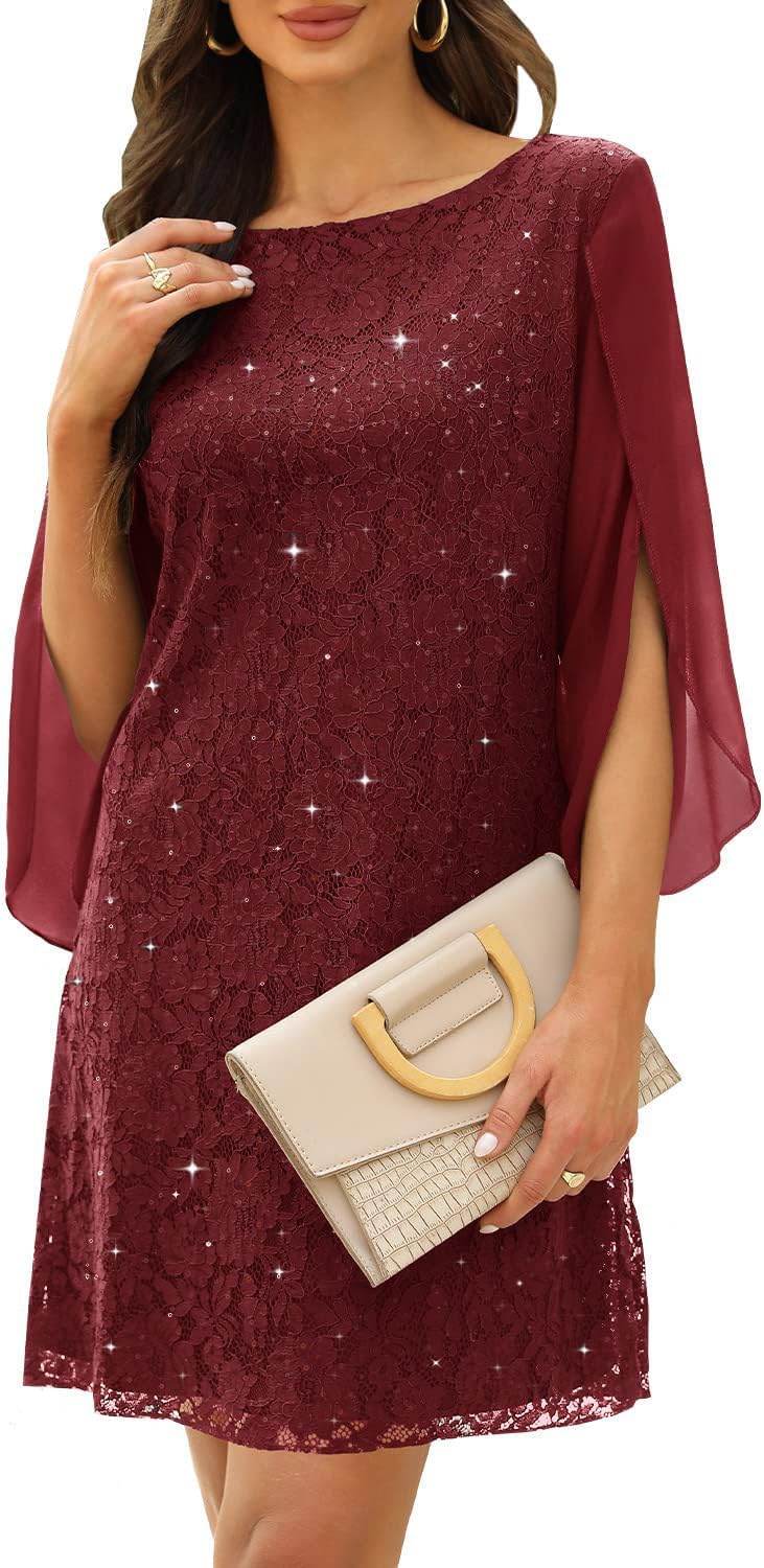 Elegant Wedding Guest Cocktail Dresses for Women by COOAN