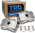 TRQ Rear Brake Caliper Set Compatible with 02-06 Cadillac 02-14