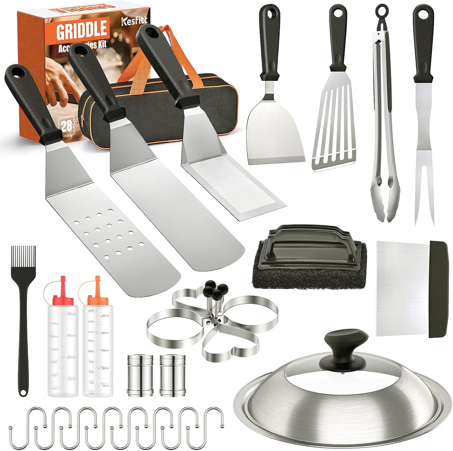 28PCS Griddle Accessories Kit for Blackstone Grilling Tools