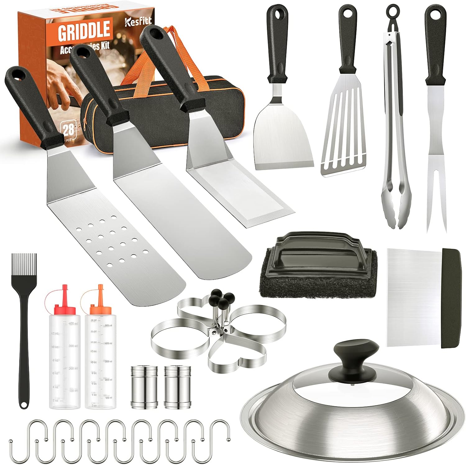 28PCS Griddle Accessories Kit for Blackstone Grilling Tools