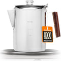 COLETTI Bozeman Induction Coffee Percolator Pot - Campsite Ready